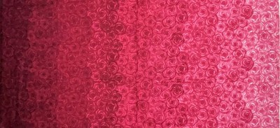 Floral Fabric | Rose Ombre Pink Flower | Stof YARD