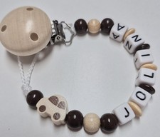 Schnullerkette mit Namen Wunschname Junge  M�...