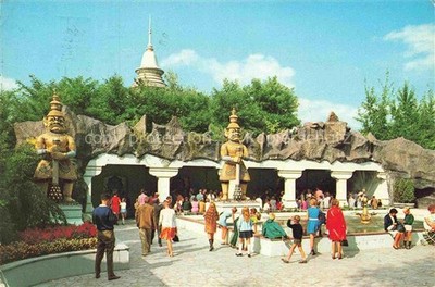 Kaatsheuvel Noord-Brabant NL De-Efteling Indische-Waterlelies Figuren Skulpturen