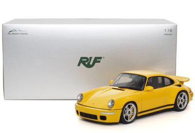 Almost Real 1/18 Porsche RUF CTR Anniversary 2017 Yellow Diecast Model 880301
