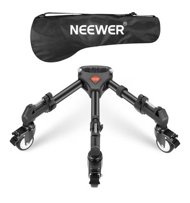 NEEWER Heavy Duty Tripod And Light stand Dolly with 3'' Rubber Wheels, 50lbs Cap