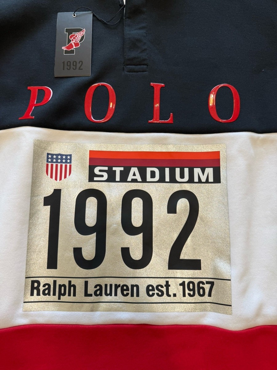 Polo by Ralph Lauren スタジアム1992 ポロシャツ XL 中古・古着通販】POLO RALPH LAUREN (ポロ・ラルフローレン) やり投げ