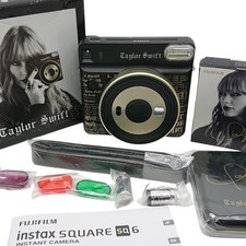 instax SQUARE SQ6 Taylor Swift Edition UNUSED Camera Box Damaged Film Opened