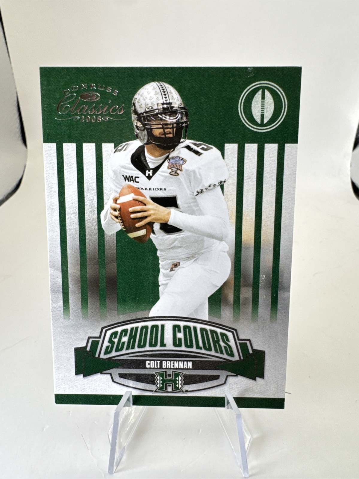 Colt Brennan Donruss Classics School Colors #SC8 Base