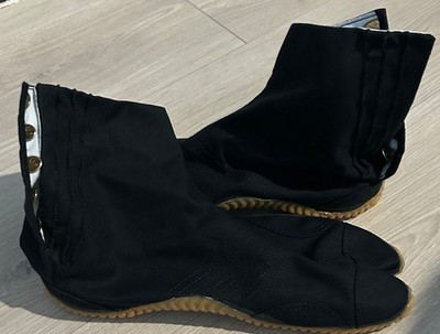 Moonstar Ninja Shoes Japanese TABI Shoes Unisex Black Japan Size 27.5