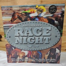 Host Your Own Race Night By Marks & Spencer Dvd Board Game Dogs Horses