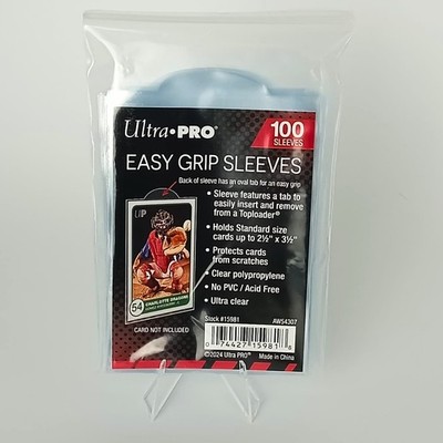 Ultra PRO 100x Easy Grip Sleeves Pulltab Kartenhüllen Pull Tab Pokemon, Magic