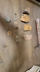 Dug Civil War Relic Artillery Shell Cannon Ball Fragments and fuses