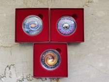 20 Euro Faszination Universum komplett, PP, M&uuml;nze &Ouml;sterreich