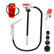 Fuel Transfer Pump 3.2GPM with Hand Nozzle for Quick Stop Hand Trigger Nozzle