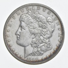 Early - 1890 Morgan Silver Dollar - 90% US Coin *199