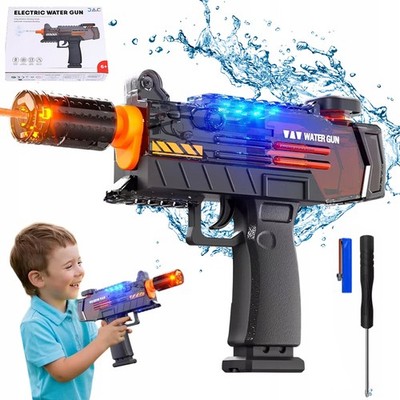 Elektrische Wasserpistole mit Licht Electric Water Gun mit 207ml Großer Inhalt