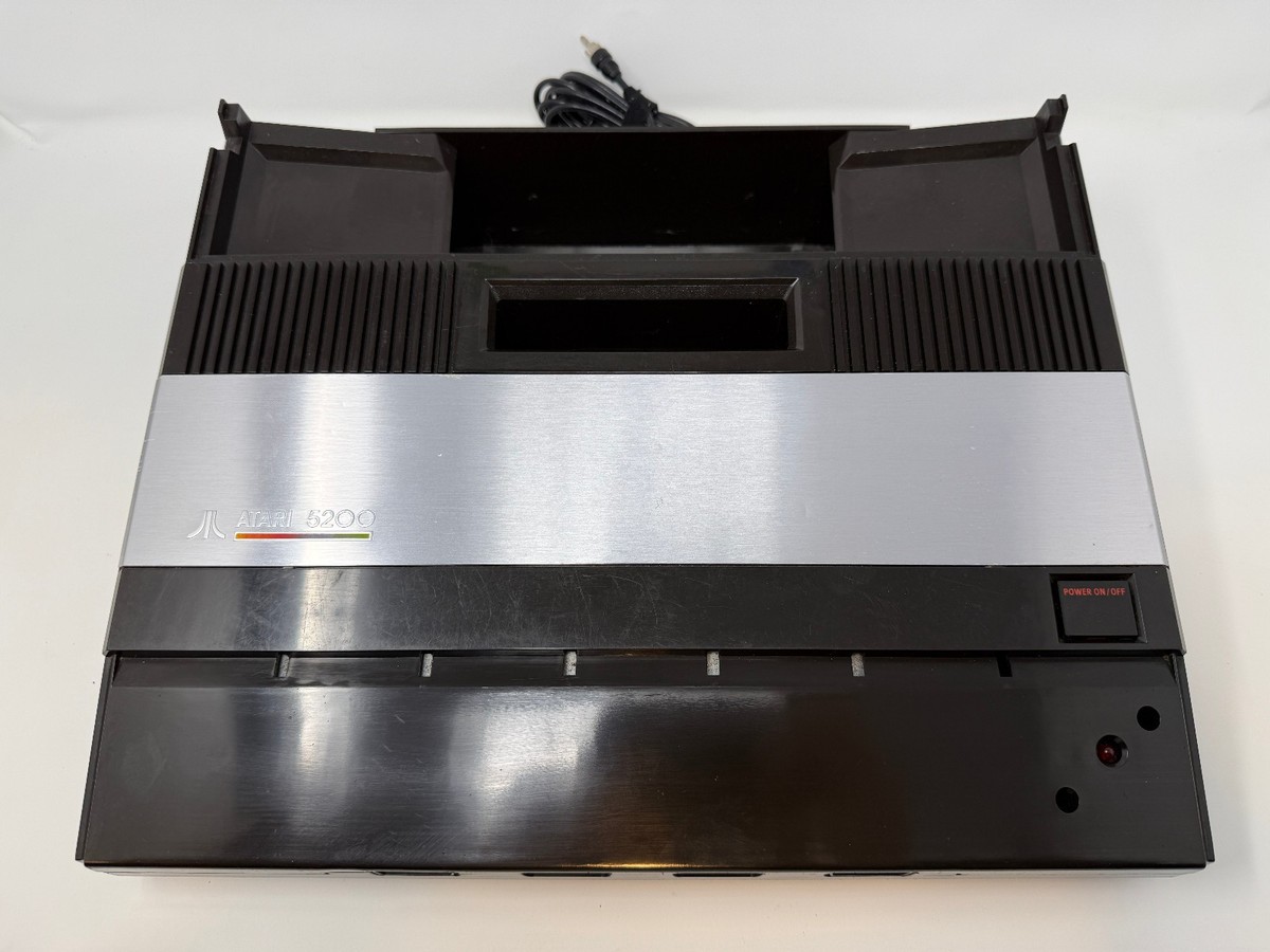 奥*田様 Atari 5200 本体 コントローラー2個付き Atari 5200 2 Port Console Bundle *READS GAMES - BROKEN CONTROLLER