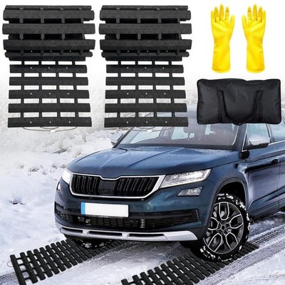 EVTIME Emergency Devices 2 pcs Tire Traction Mats 39.3'' (L) x 2PCS* 39in 
