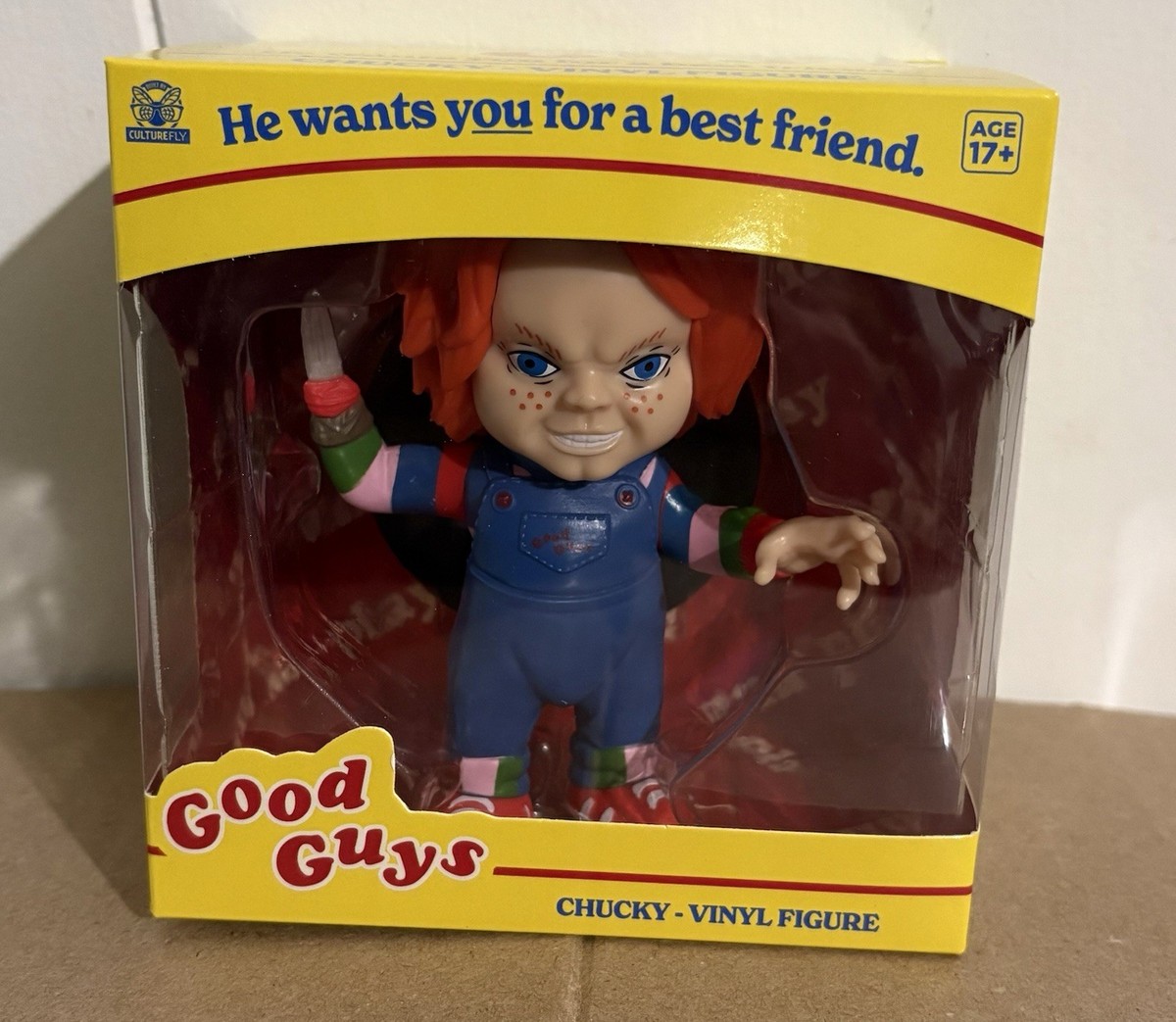 Rare Exclusive Chucky Child's Play Good Guy Collectible 4” Vinyl