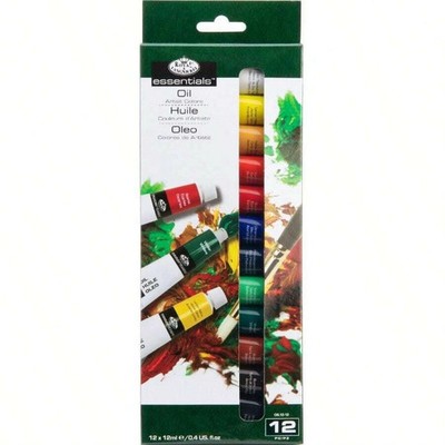 NEW Royal Langnickel Essentials 12pc Artist Oil Paint Set (12ml) OIL12-12