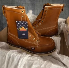 UNUSED Thorogood American Heritage 8” Steel Toe