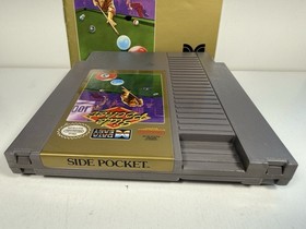 Side Pocket -- NES Nintendo Original Authentic Game & Instructions Manual