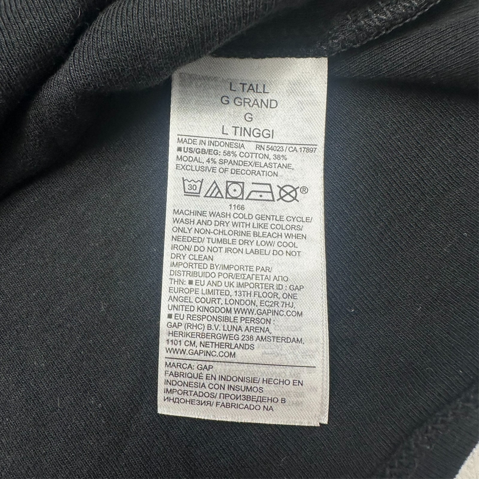 Gap Solid Black Lacey Square Neck Sleeveless Tank… - image 3