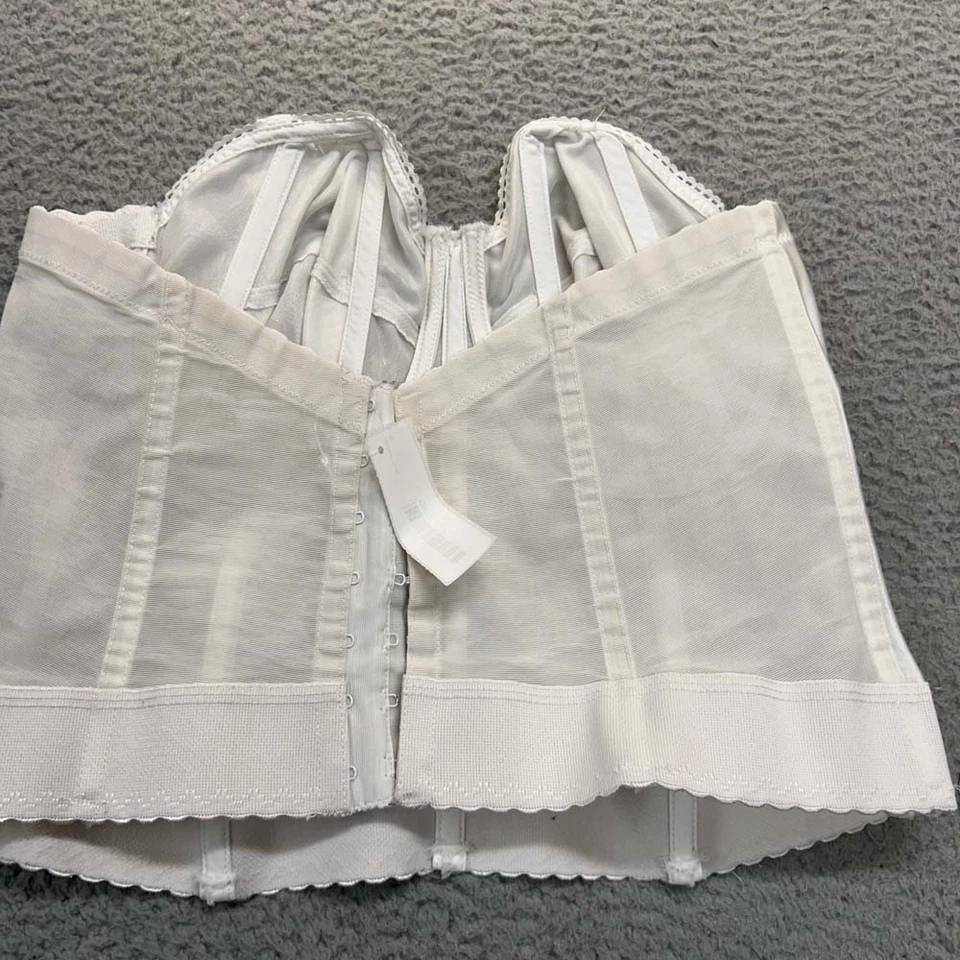De Colección Diosa Corsé Bustier Cincher Pin Up Lencería Larga Línea Sujetador Modelador 40D Foto 3 de 4