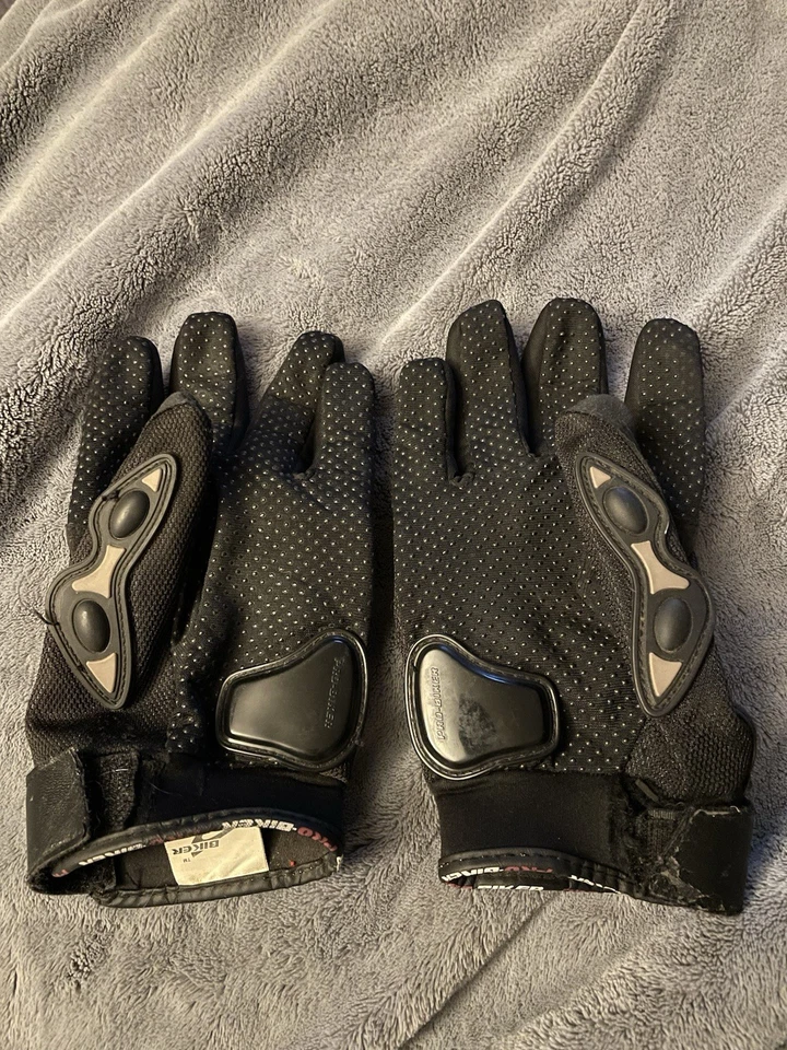 Guantes de motociclista XL Pro para hombre con armadura de nudillo Foto 2 de 3