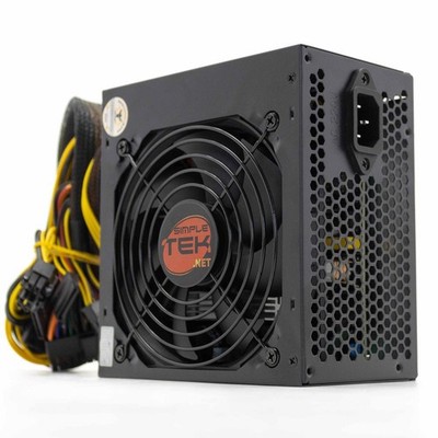 FIXED COMPUTER POWER SUPPLY ATX 500W PSU BLACK 4+4 6+2 20+4 PIN SATA IDE PC