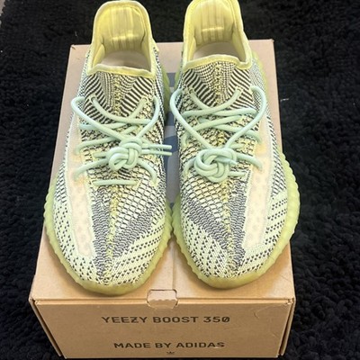 adidas Yeezy Boost 350 V2 Yeezreel Reflective FX4130 Yellow Green Sneaker