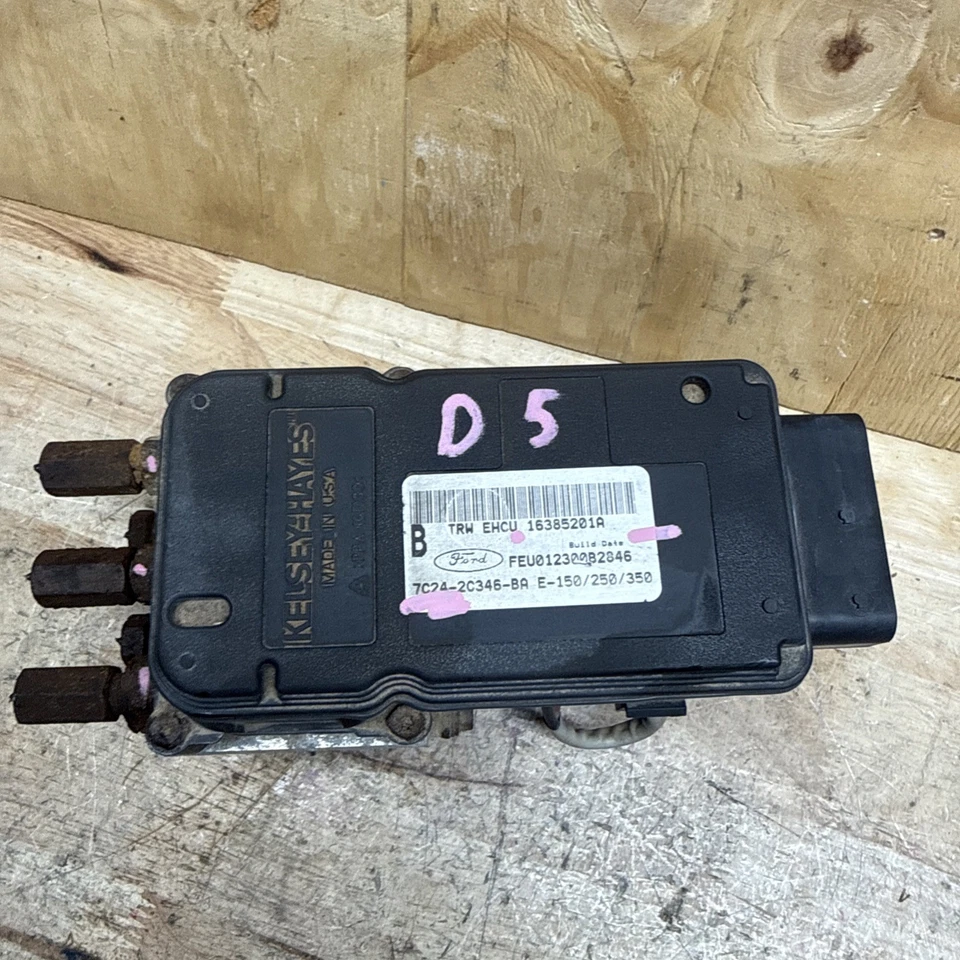🏅 2006 2007 2008 Ford E150 E250 E350  ABS PUMP BRAKE MODULE    7C24-2C346-BA Foto 2 de 4