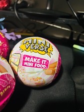 MGA's Mini Verse 'Make It Mini Food' Diner Series 3 New/Sealed Lot Of 3