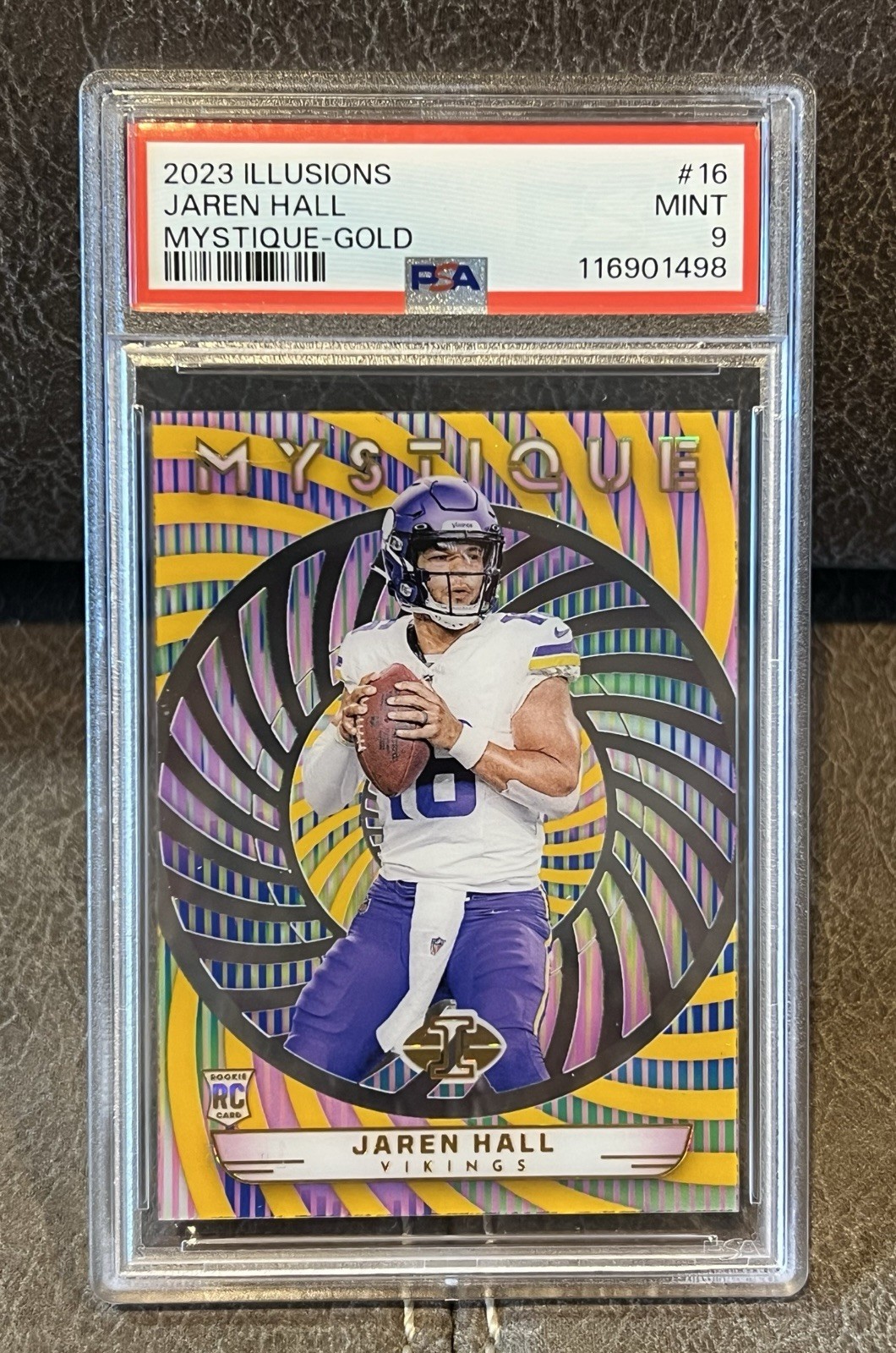 Jaren Hall Panini Illusions Mystique #16 Gold