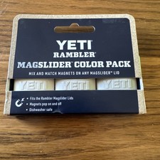 YETI RAMBLER MAGSLIDER COLOR PACK 3 MAGNETS FOR LIDS CAPE TAUPE Cream Khaki New