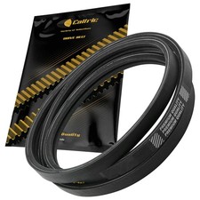 Caltric Drive Raw Edge Plain Double V-Belt For John Deere 355D Diesel / M131808
