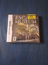 Escape the Museum Nintendo DS Brand New Factory Sealed Authentic GameMill