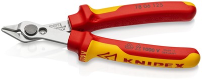 VDE Tested Precision Pliers Stainless Steel Sharp Cutting Edge for Electronics