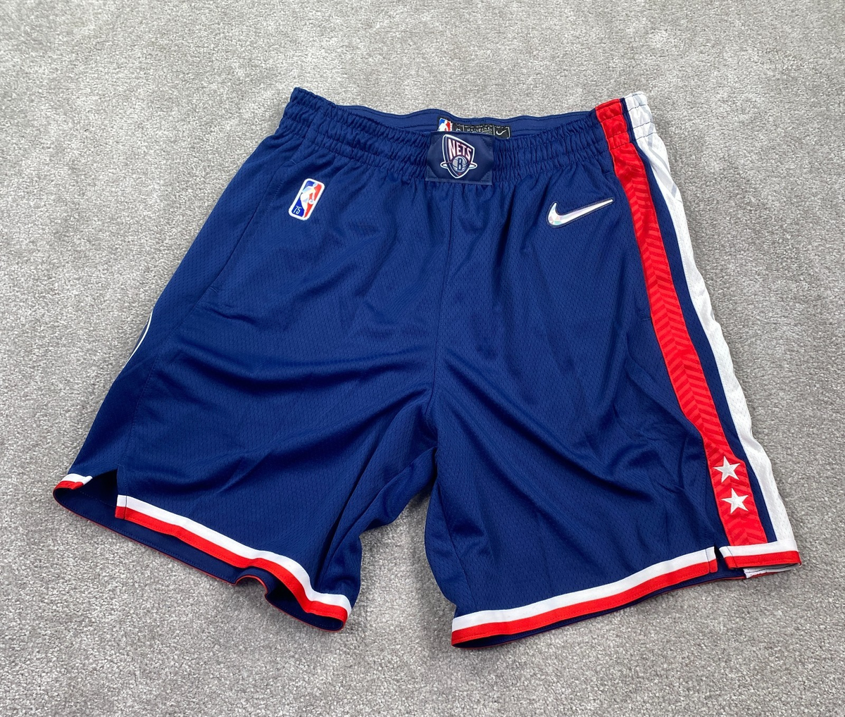 Nike Brooklyn Nets Shorts Blue Brooklyn Nets Team Issue Basketball