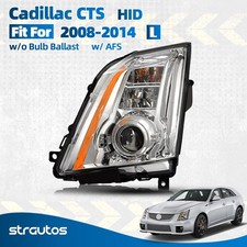 For 2008-2014 Cadillac Cts Hidxenon Headlight W Led Drl W Afs Left Driver