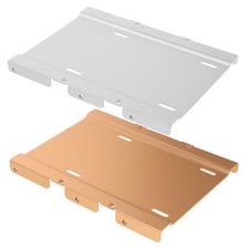 2pcs Hard Drive Mount Tray: Metal Rear Panel Brackets Mounting Bracket