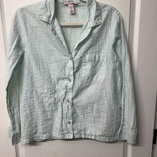 Victoria's Secret Women's Long Sleeve Pajama Shirt Size Small