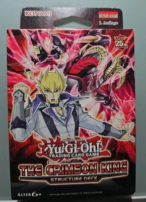 Yugioh Structure Deck: The Crimson King - DEUTSCH - NEU & OVP - Jack Atlas
