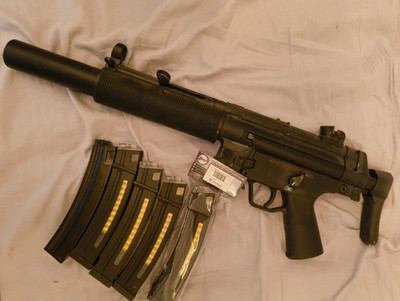 Golden Eagle SMG 05 SD6 (EFCS, Mosfet, short stroked, PRO HopUp) AEG Metallgearb