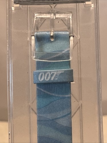 Vintage Swatch Skin 007 Swatch Watch 40 Anniversary SFK154 JAMES BOND Collection - Picture 7 of 9