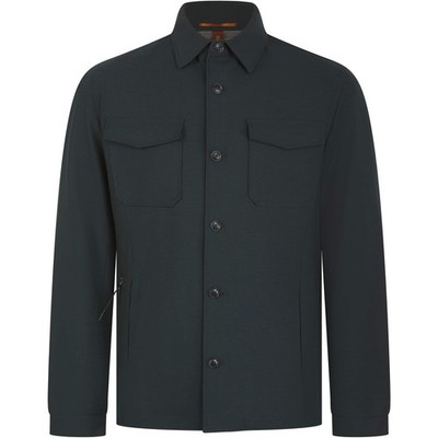 SEINSE QUILTED POCKET OVERSHIRT
