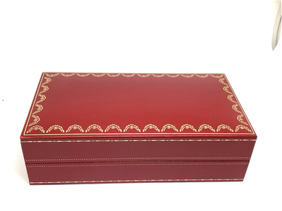 Cartier Glasses Sunglasses Hard Case Red Presentation Box Empty