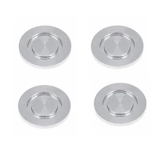 4x  KF-25 NW-25 Tri Clamp Blank Stud Blind Cap Flange Vacuum Fittings SS304 C616