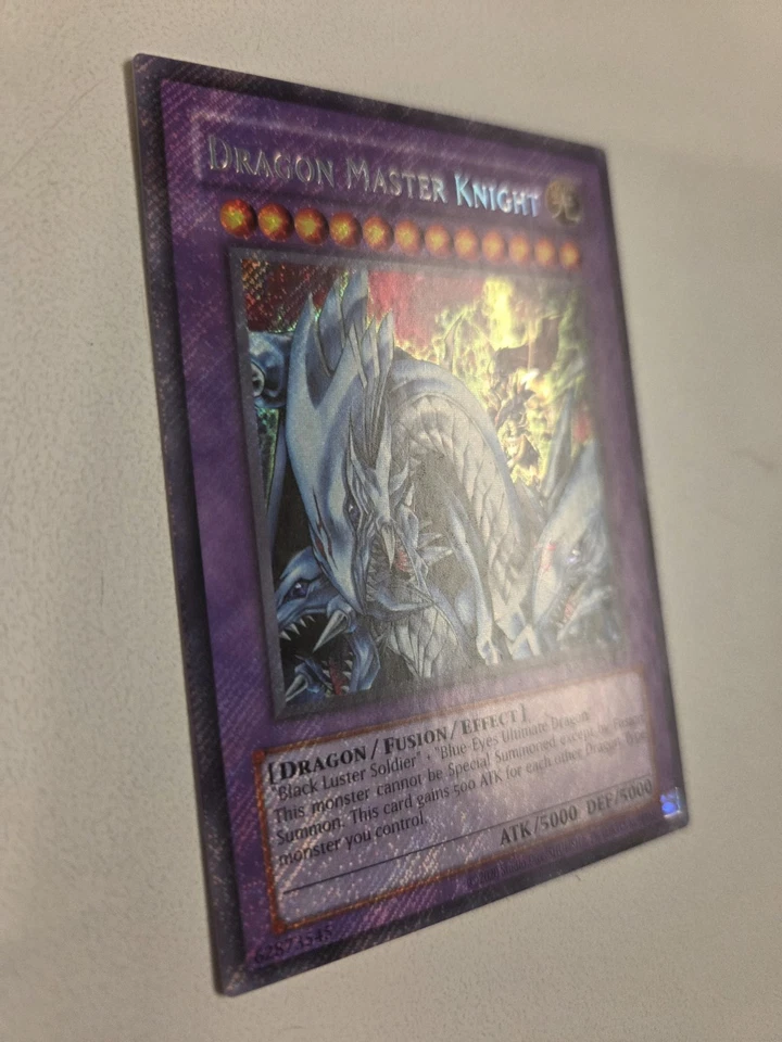 Dragon Master Knight RP02-EN097 Secret Rare Yugioh Retro Pack 2 Unlimited NM - Image 2 of 4