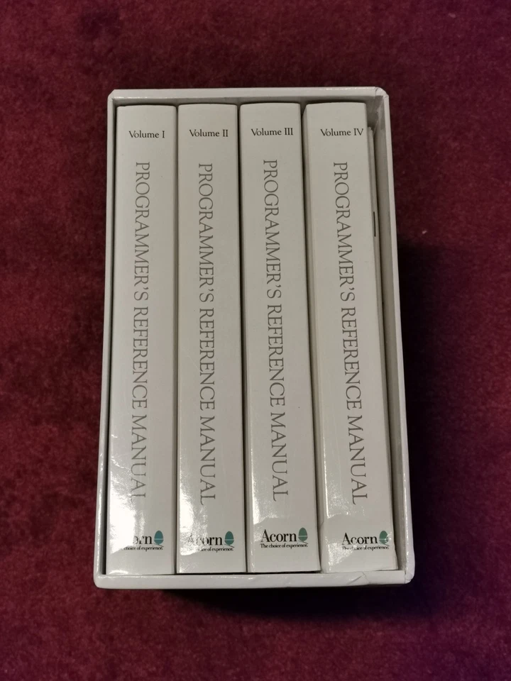 Risc OS Programmer's Reference Manual