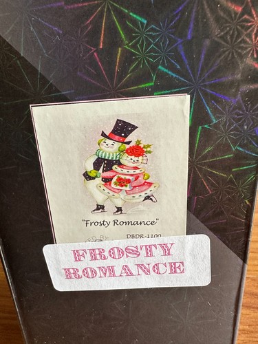 Distracted by Diamonds A Frosty Romance Painting Kit w/ SPECIALTY Drills Snowman