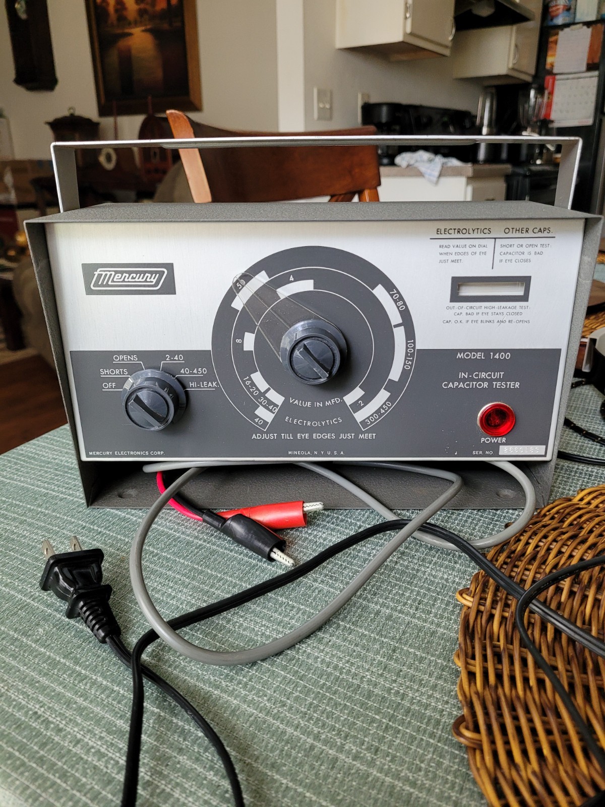 Capacitor Tester Mercury