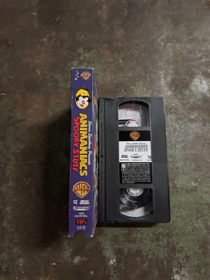 Animaniacs Spooky Stuff VHS Tape - Image 2 of 4