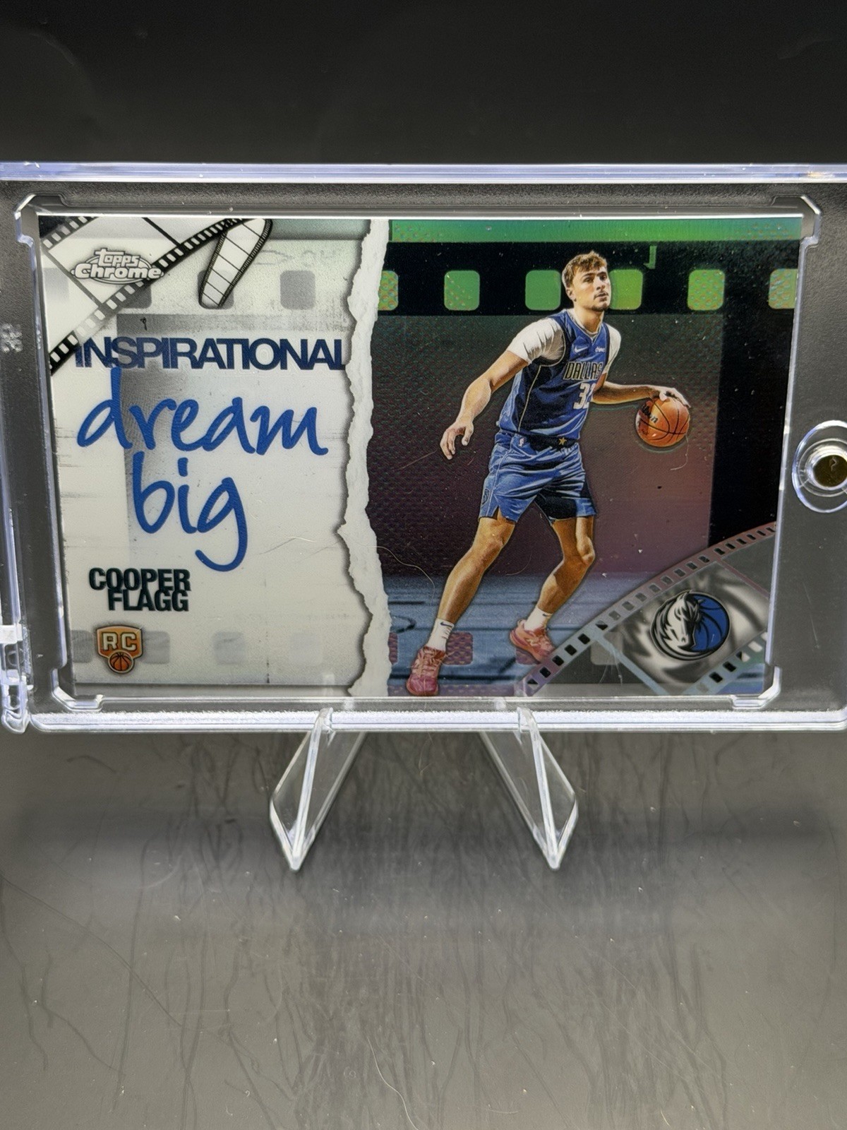 2025 Topps Chrome Inspirational #IP-18 Cooper Flagg Basketball Refractor ROY RC